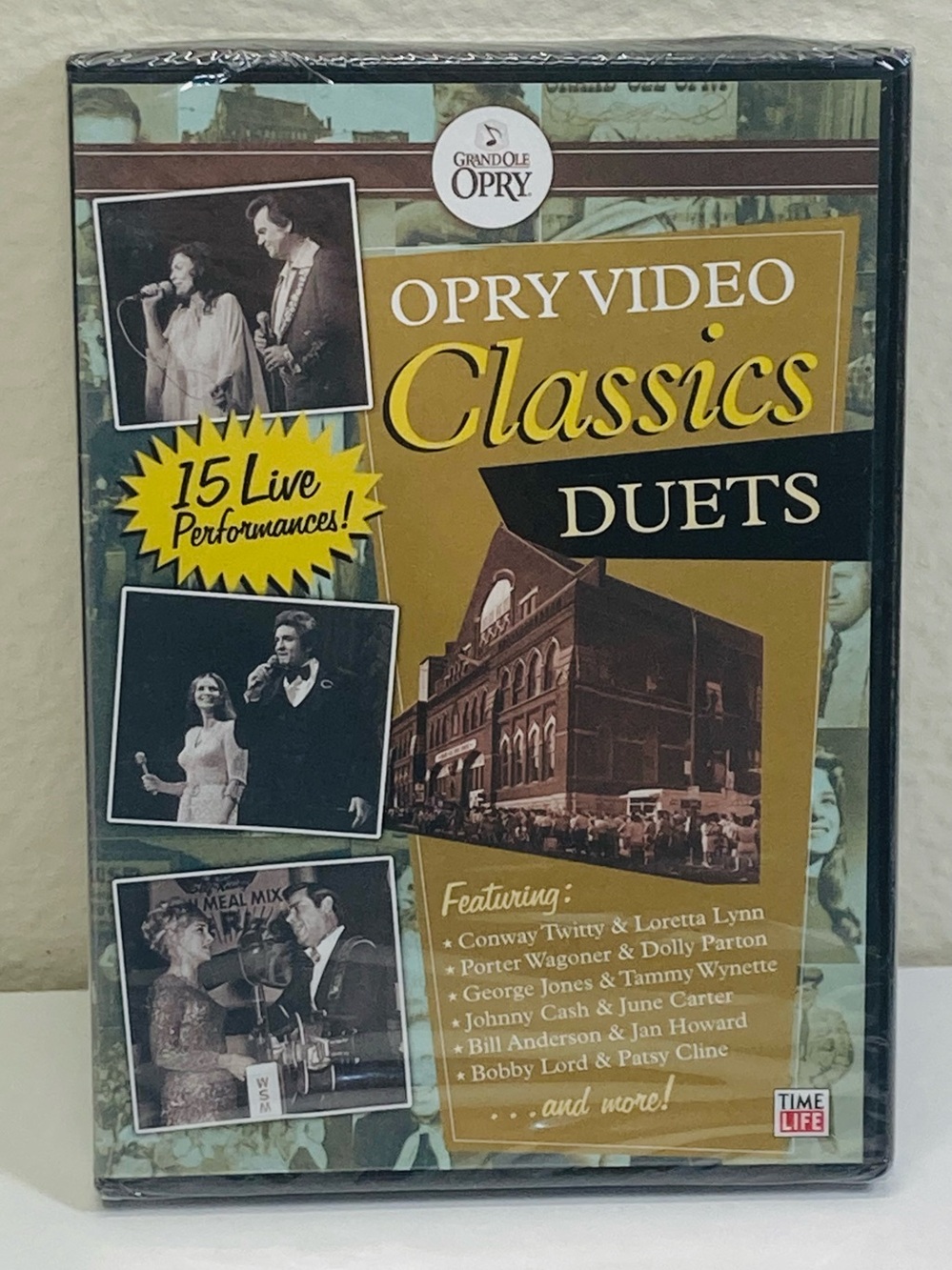 NEW SEALED Time Life Grand Ole Opry Video Classics: Duets DVD - 15 Live‎ Events